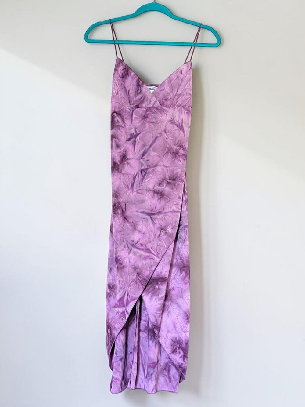 Vintage Y2K purple glittery fairy grunge Bratz vibes dress W's S by Hourglass
